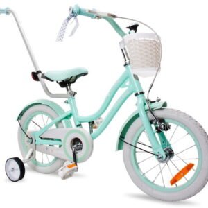 Tytön polkupyörä 14 tuuman Silver Moon minttu