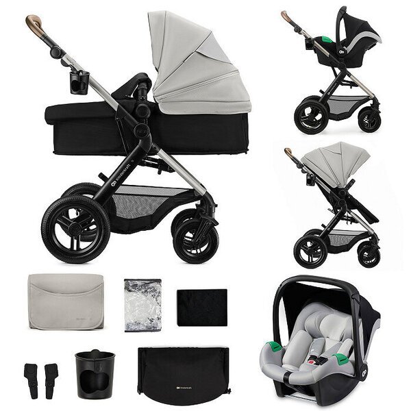 Universalit Lastenvaunut Kinderkraft Moov 2 XL Air, Moonlight Grey