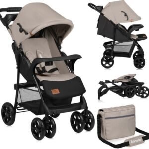 Urheilukärry Lionelo Emma Plus Beige Latte