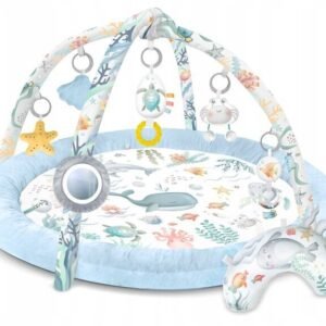 Vauvakäyttöön tarkoitettu kehittävä matto Nukido Dino