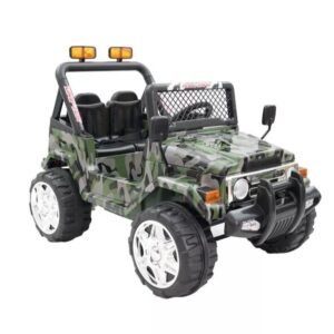 Hecht 56187 sähkökäyttöinen yksipaikkainen auto, vihreä