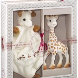 Vulli kirahvisetti purulelu Sophie la Girafe + pehmo 000003