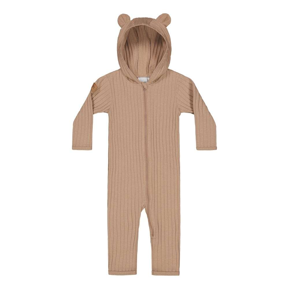 Wide Rib Bear Playsuit -Haalari | Nougat - 50/56