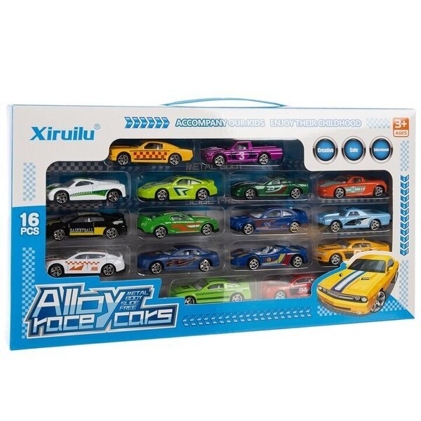 Setti pikkuautoja Cruzzel, 16 kpl
