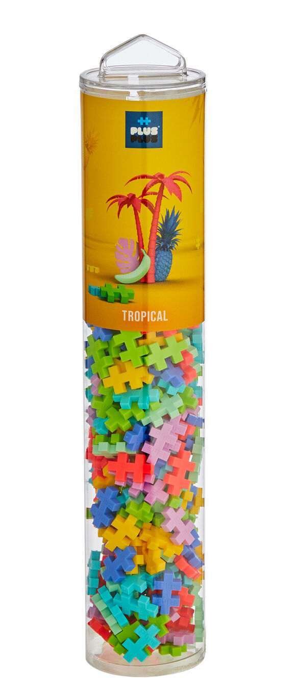 Plus Plus Basic Tropical Rakennuspalat 240 kpl