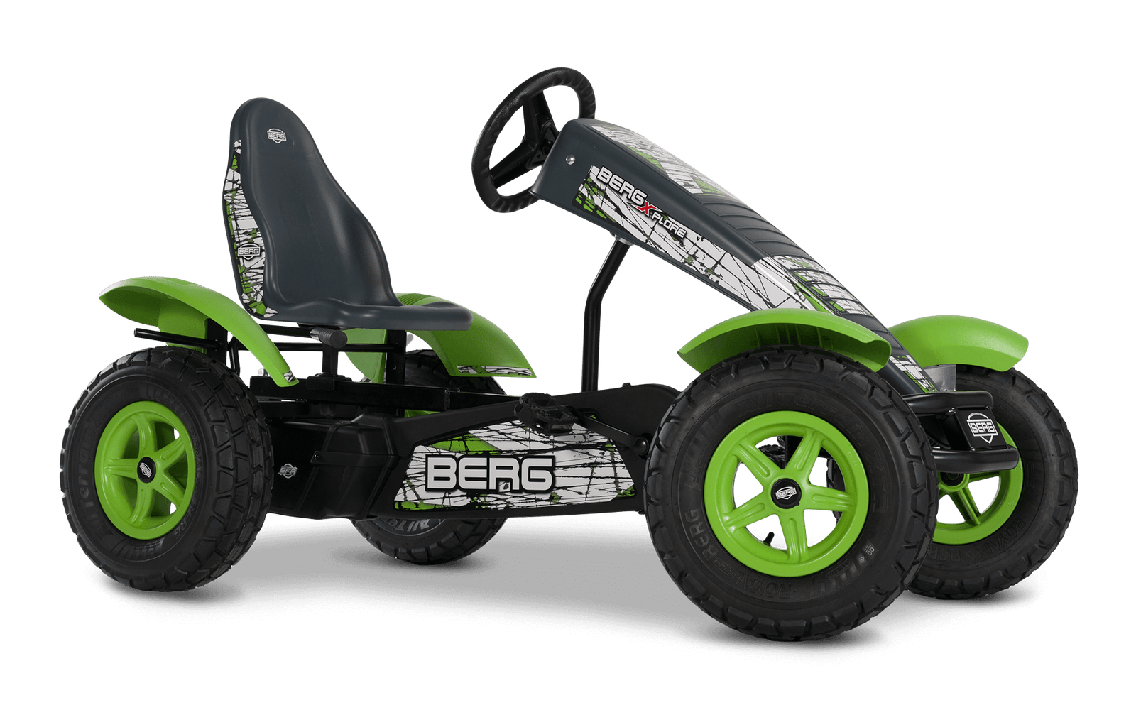 BERG XXL X-Plore BFR - Polkuauto 5+ vuotta - Vihreä/Harmaa - Erittäin suuri (XXL-BFR)