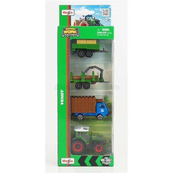 Traktori tarvikkeilla - Fendt 209 - 4 osaa