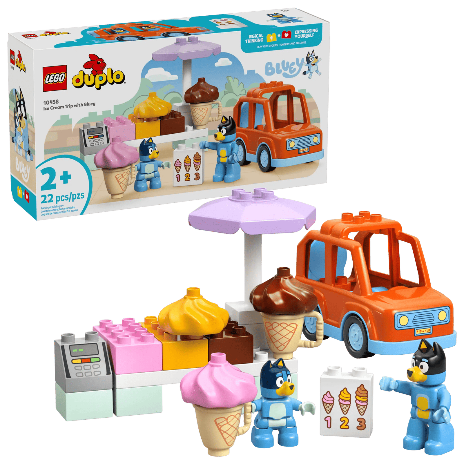 LEGO Duplo 10458 Jäätelöretki Blueyn Kanssa
