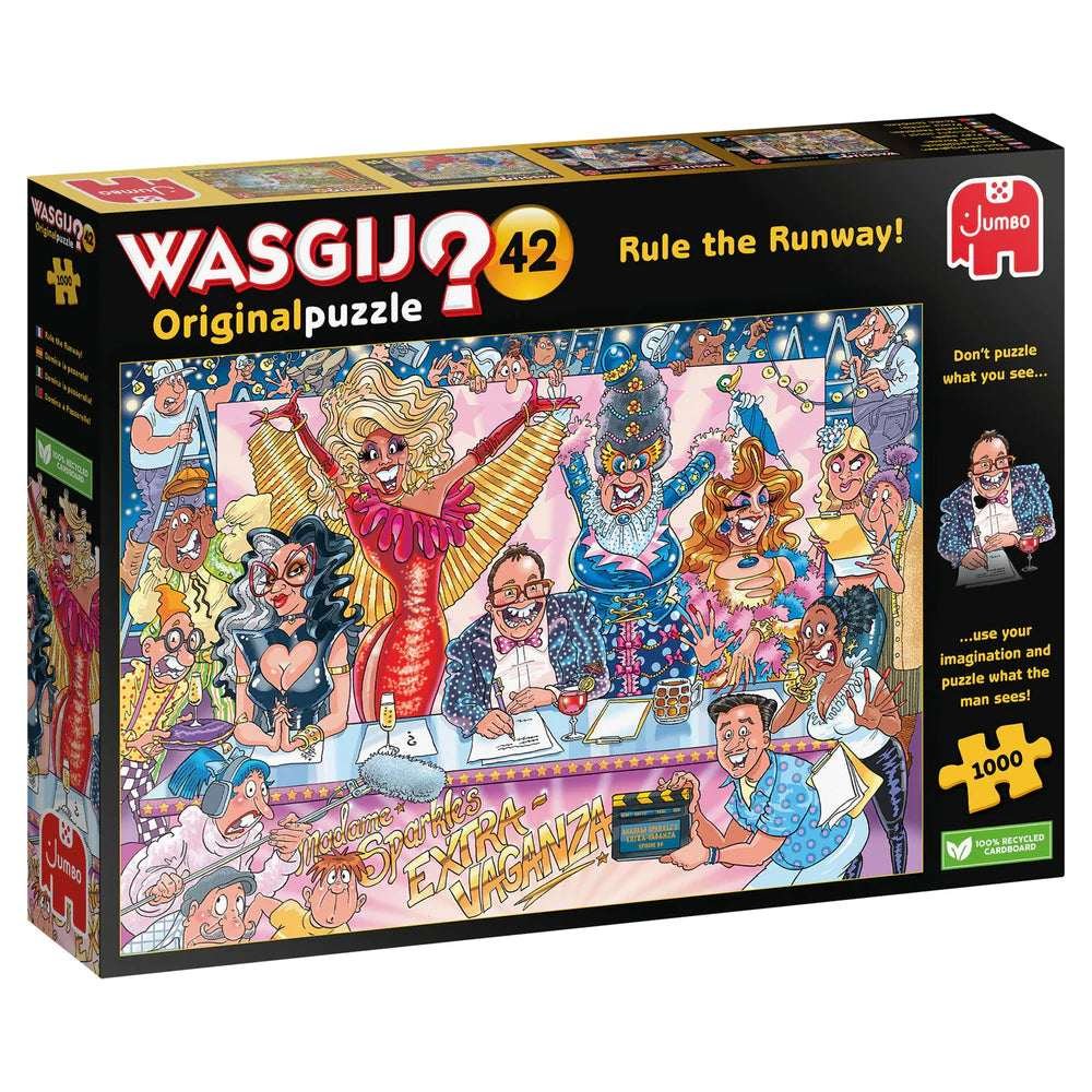 Wasgij Orginal 42 Rule the Runway 1000 Palan Palapeli