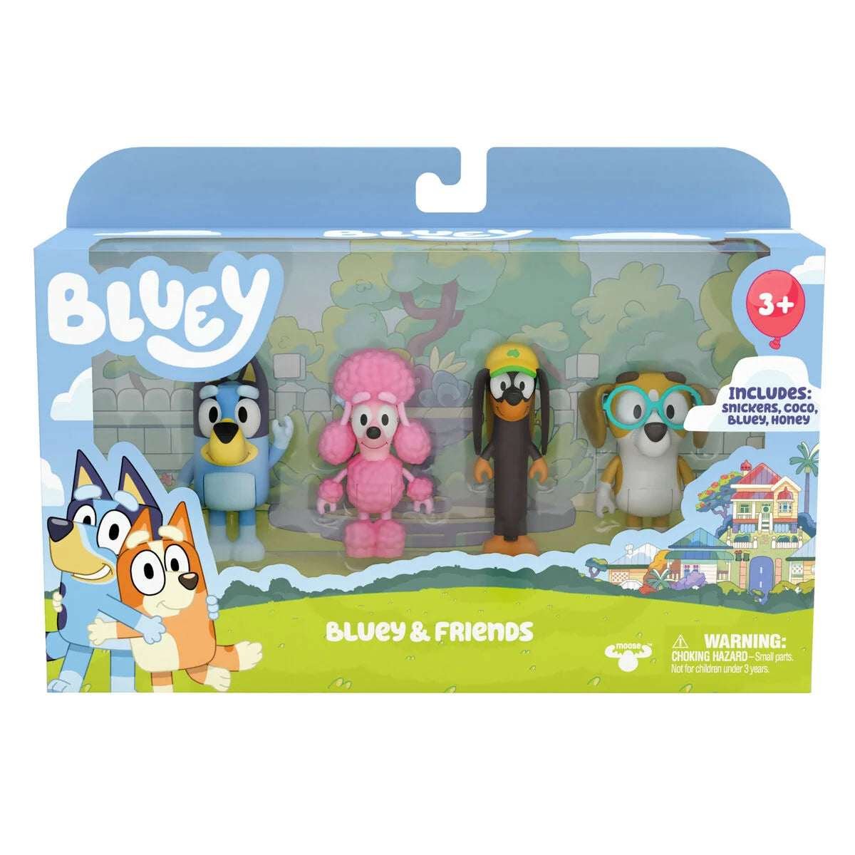 Bluey ja Ystävät Hahmopaketti