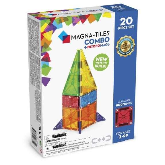 Magna-Tiles Micromags Kombi Set – 20 osaa