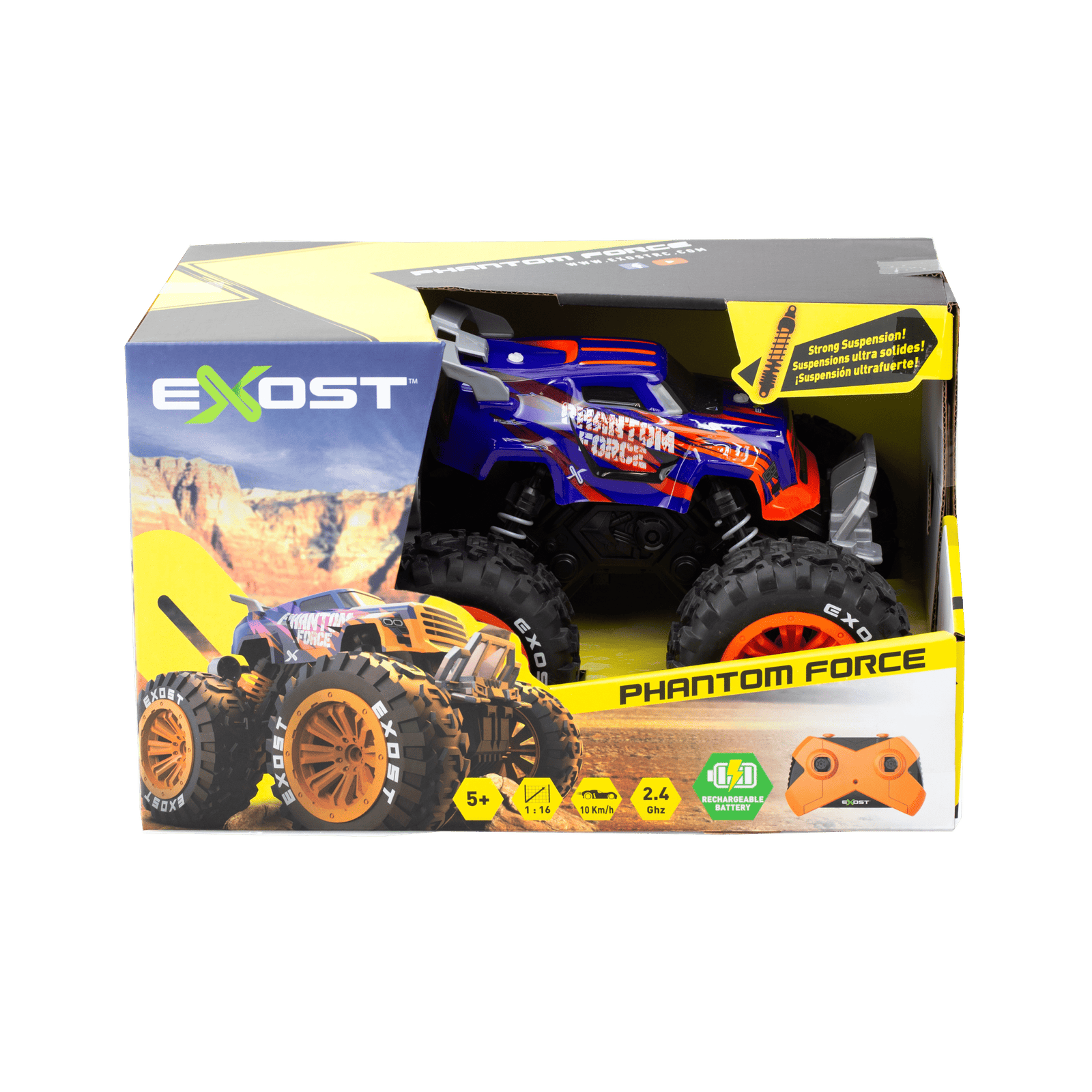 Exost Phantom Force Radio-Ohjattava Auto