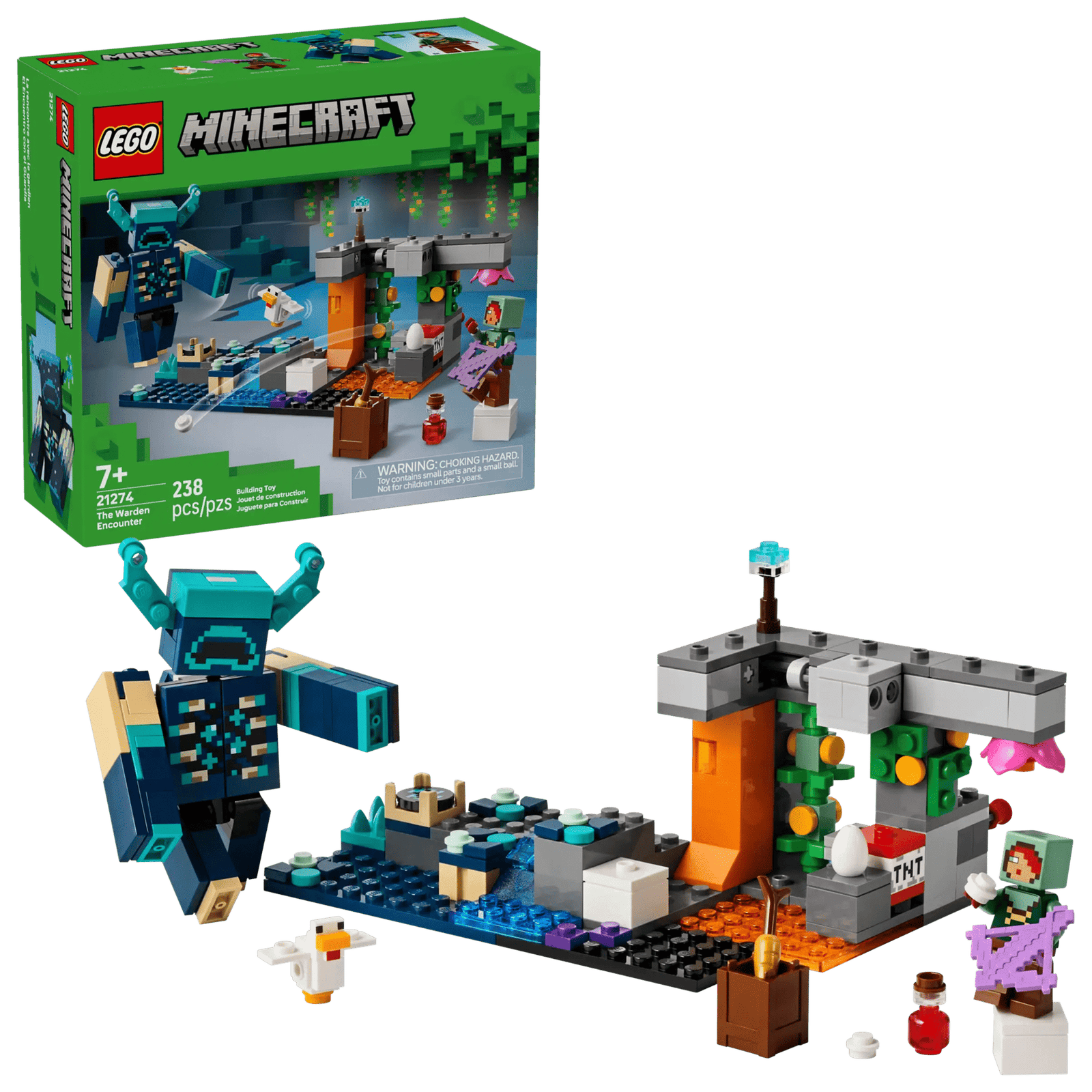 LEGO Minecraft 21274 Vartijan Kohtaaminen