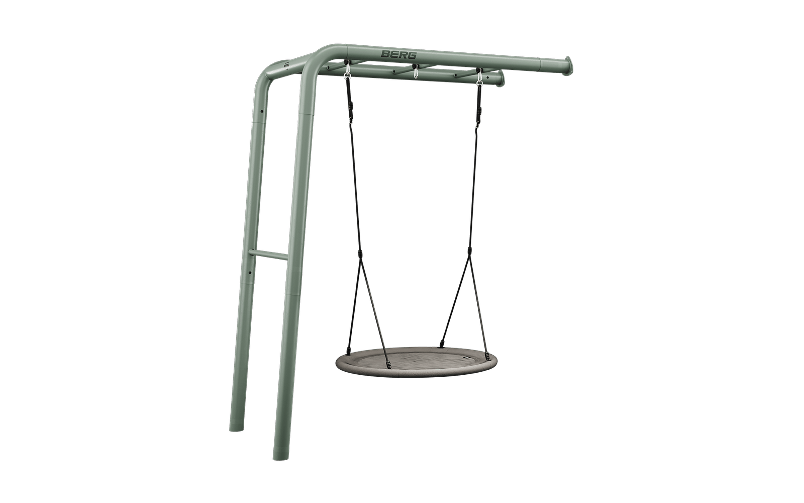 BERG PlayBase Setit Wall Green + Family set - Kahden tikkaan kanssa - Vihreä - Wall (240 x 100 x 245 cm)