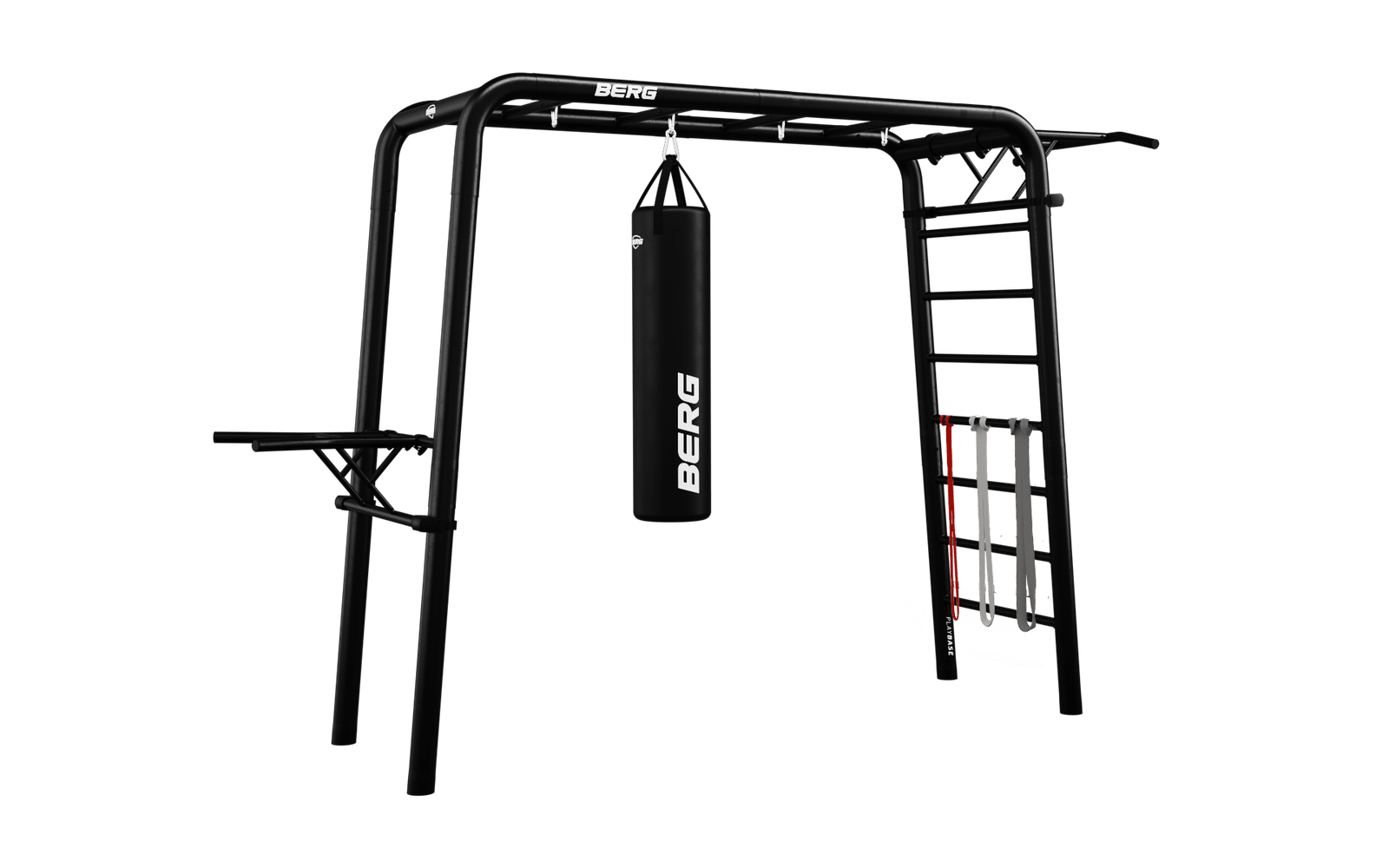 BERG PlayBase Setit Medium + Sports set  - Musta - M (285 x 100 x 245 cm)