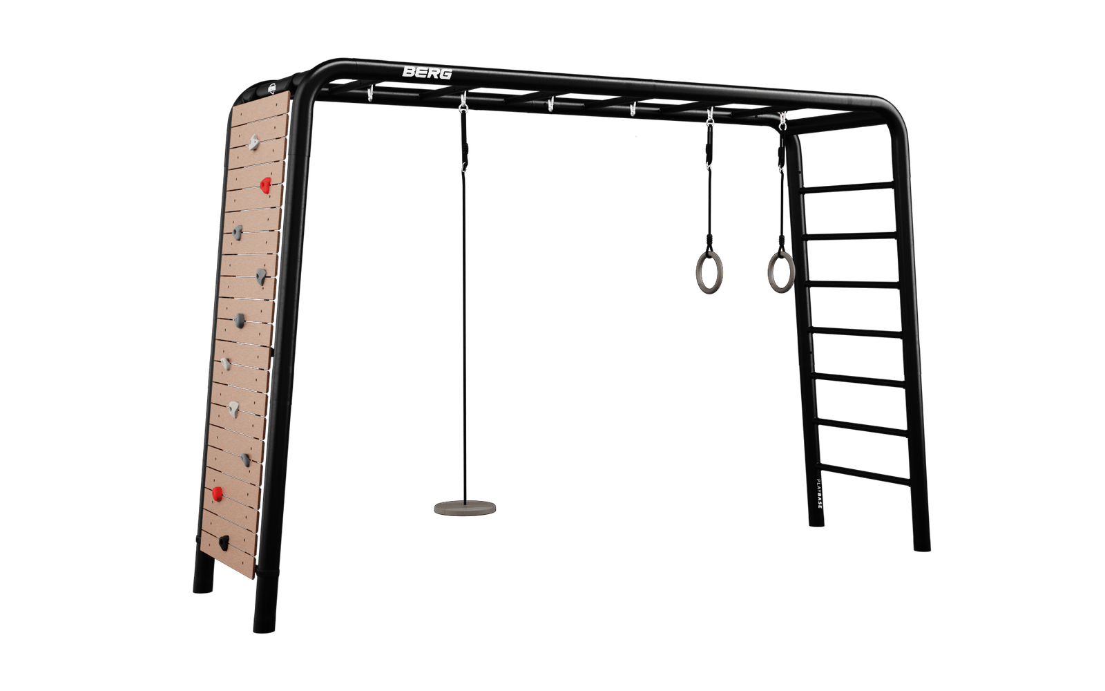 BERG PlayBase Setit Large + Peak set  - Musta - L (380 x 100 x 245 cm)