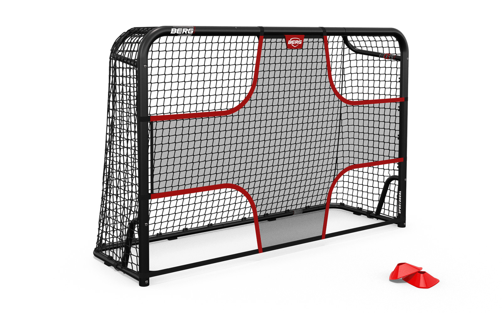 BERG Sportsgoal S (180 x 120 cm) – Jalkapallomaali/Jääkiekkomaali + Target Net