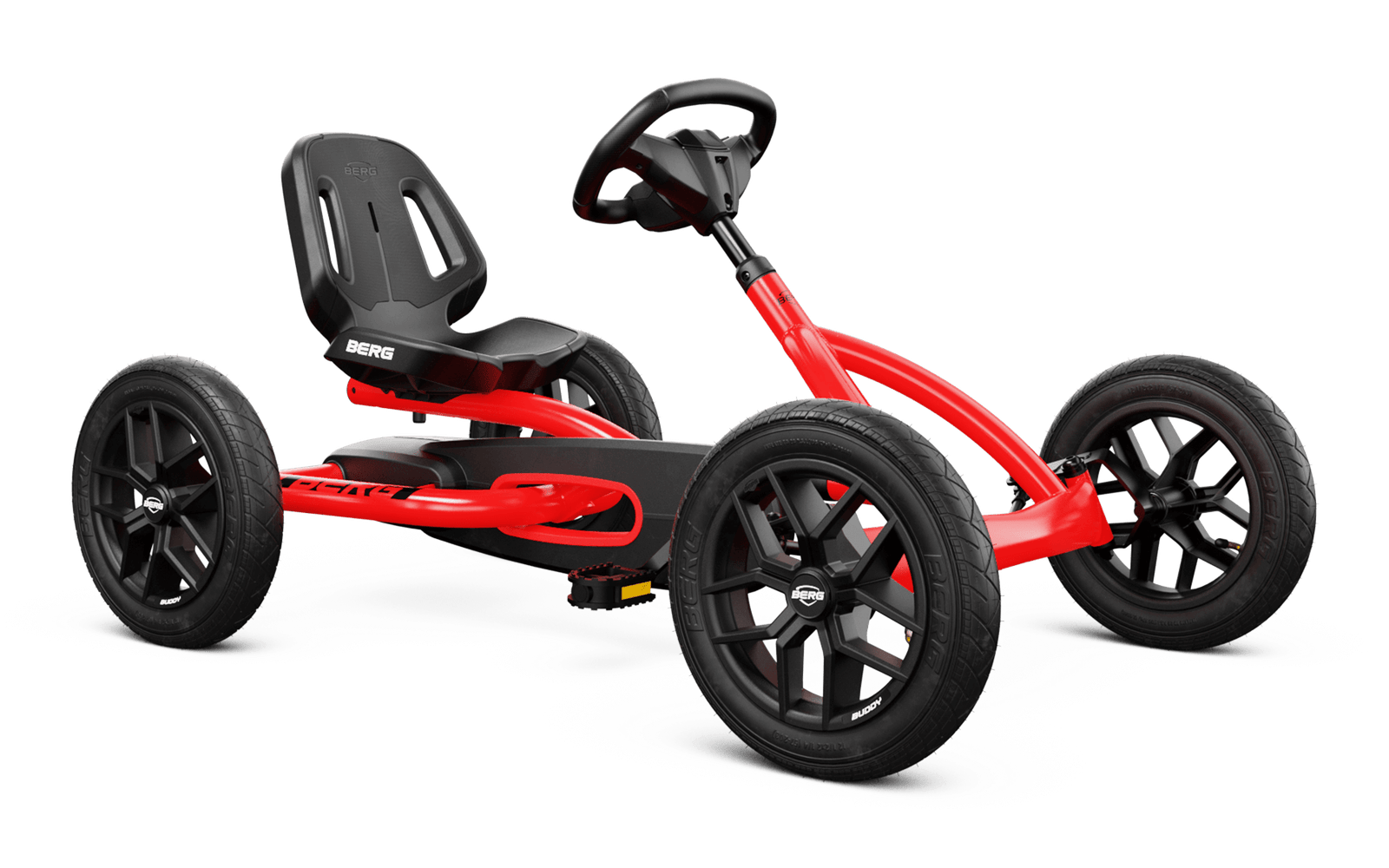 BERG Buddy Redster - Polkuauto 3+ vuotta - Punainen