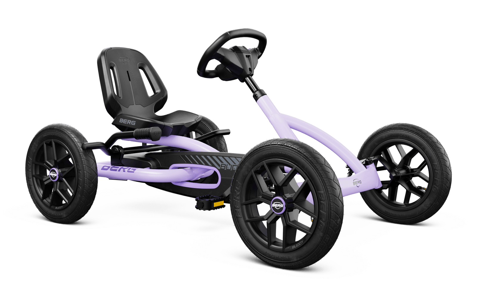 BERG Buddy Purple + Handbrake - Polkuauto 3+ vuotta - Violetti