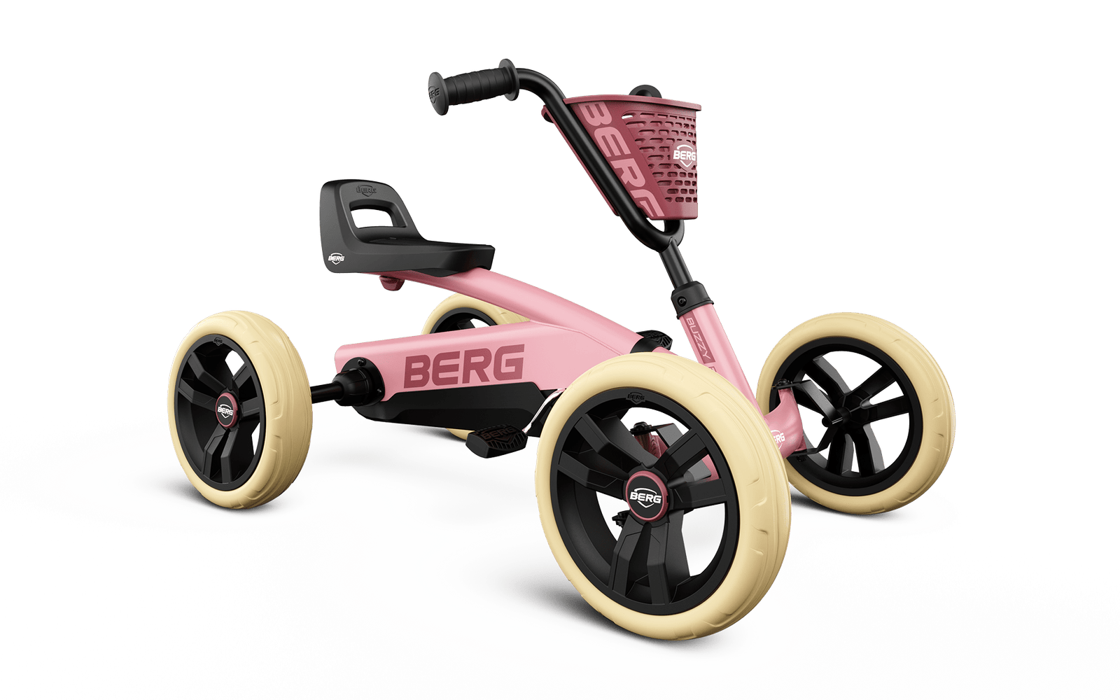 BERG Buzzy Pink - Polkuauto 2+ vuotta - Vaaleanpunainen - Suoravetoinen