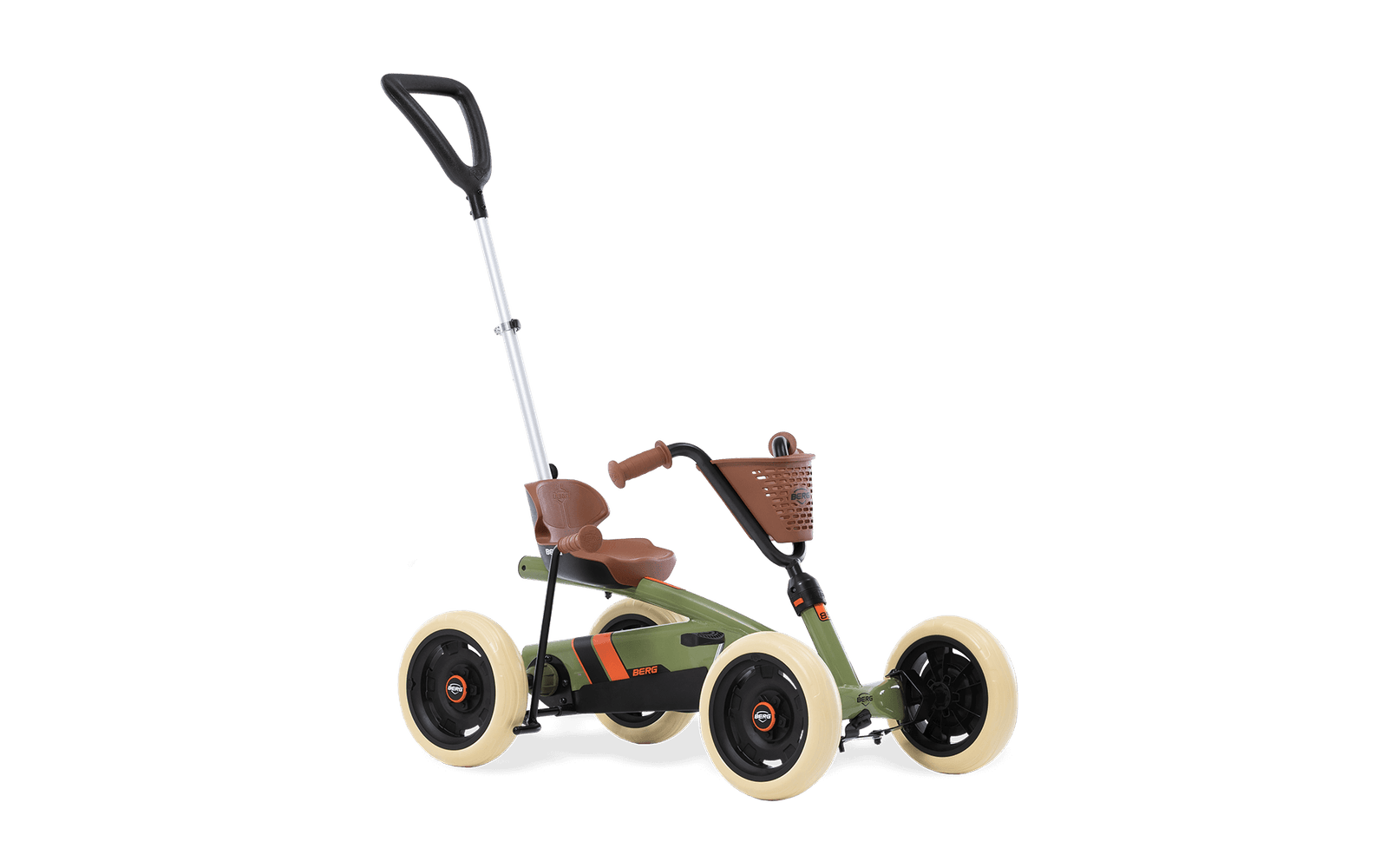 BERG Buzzy Retro 2-in-1 Green - Polkuauto 2+ vuotta - Vihreä - Suoravetoinen