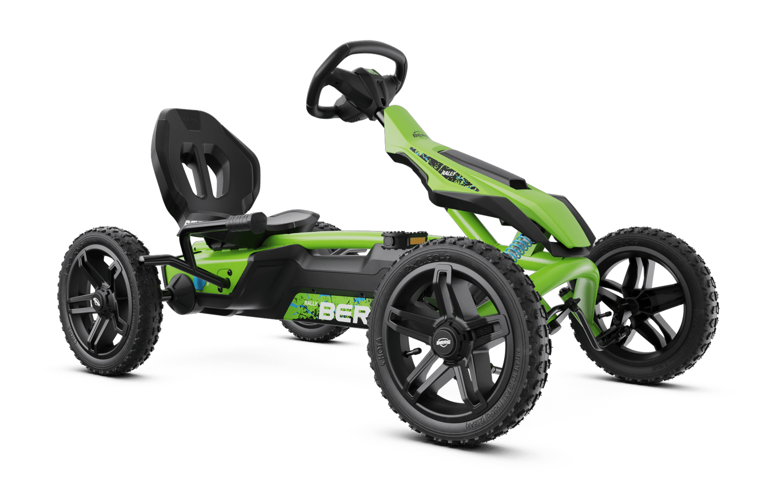 BERG Rally DRT Green - Polkuauto 4+ vuotta - Vihreä
