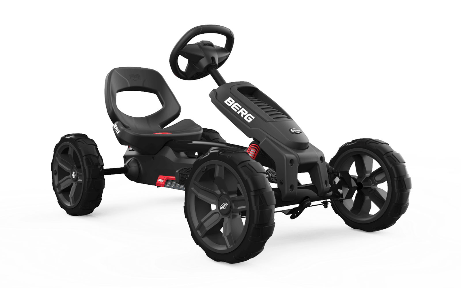 BERG Reppy Rebel Black - Polkuauto 2,5+ vuotta - Musta - Suoravetoinen