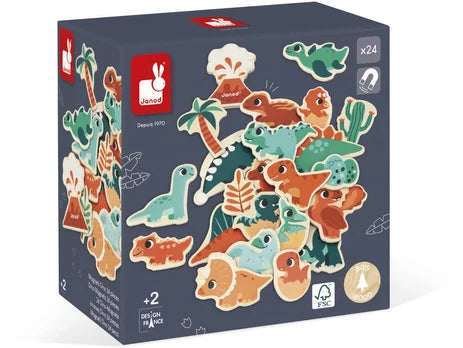 Janod Puiset Magneetit Dinosaurukset