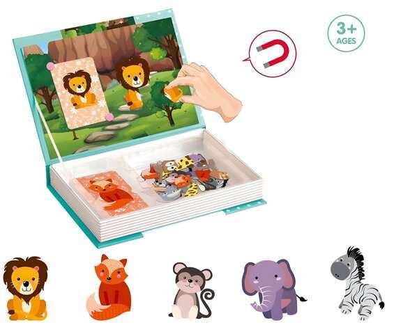 Magneettikirja Animal World