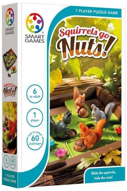 SmartGames Squirrels Go Nuts! Logiikkapeli