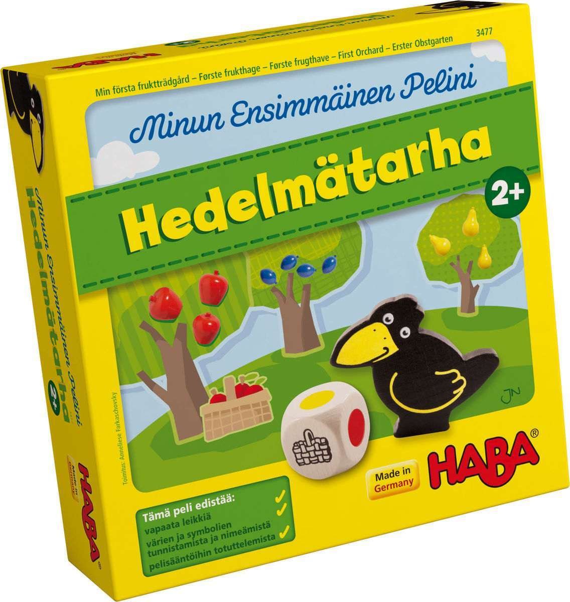 Ensimmäinen Pelini Hedelmätarha/Korppipeli