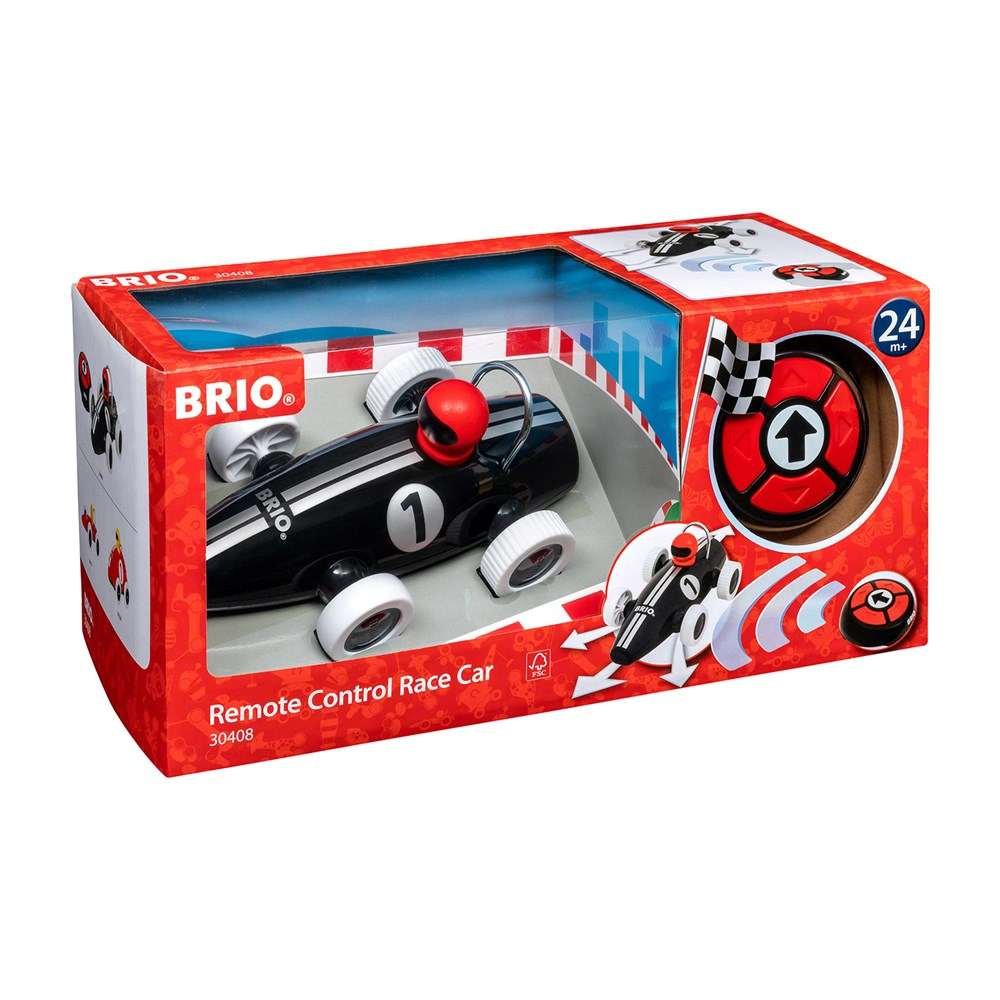 Brio Kauko-ohjattava Kilpa-auto musta/hopea