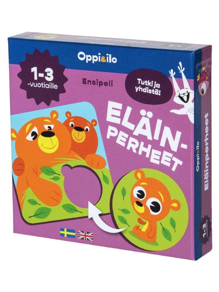 Oppi ja Ilo Eläinperheet Lasten Ensipeli