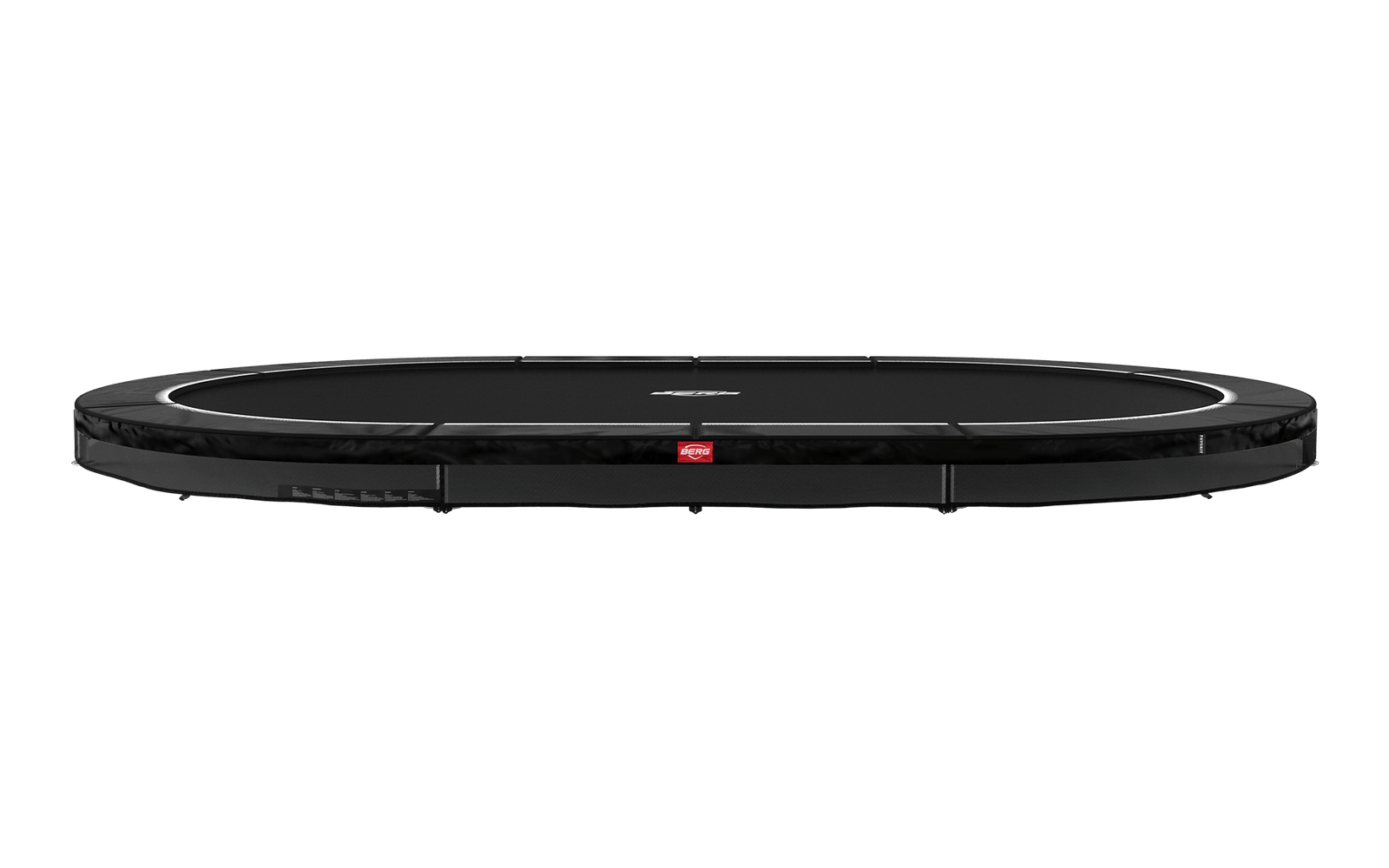 BERG SPORTS Grand Favorit InGround 520 Musta - Trampoliini Ovaali - 520 x 345 cm