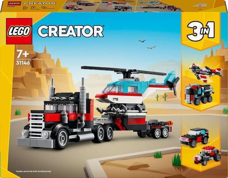 LEGO® Creator Pikkuleipäkuorma-auto helikopterilla 31146