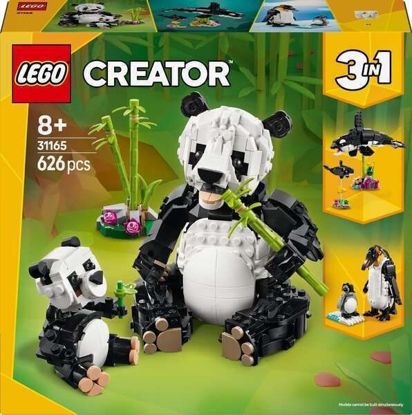 LEGO® Creator Villieläimet: pandaperhe 31165
