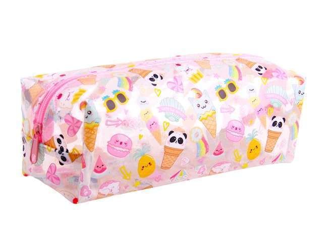 Penaali Pinkki Läpinäkyvä 21cm
