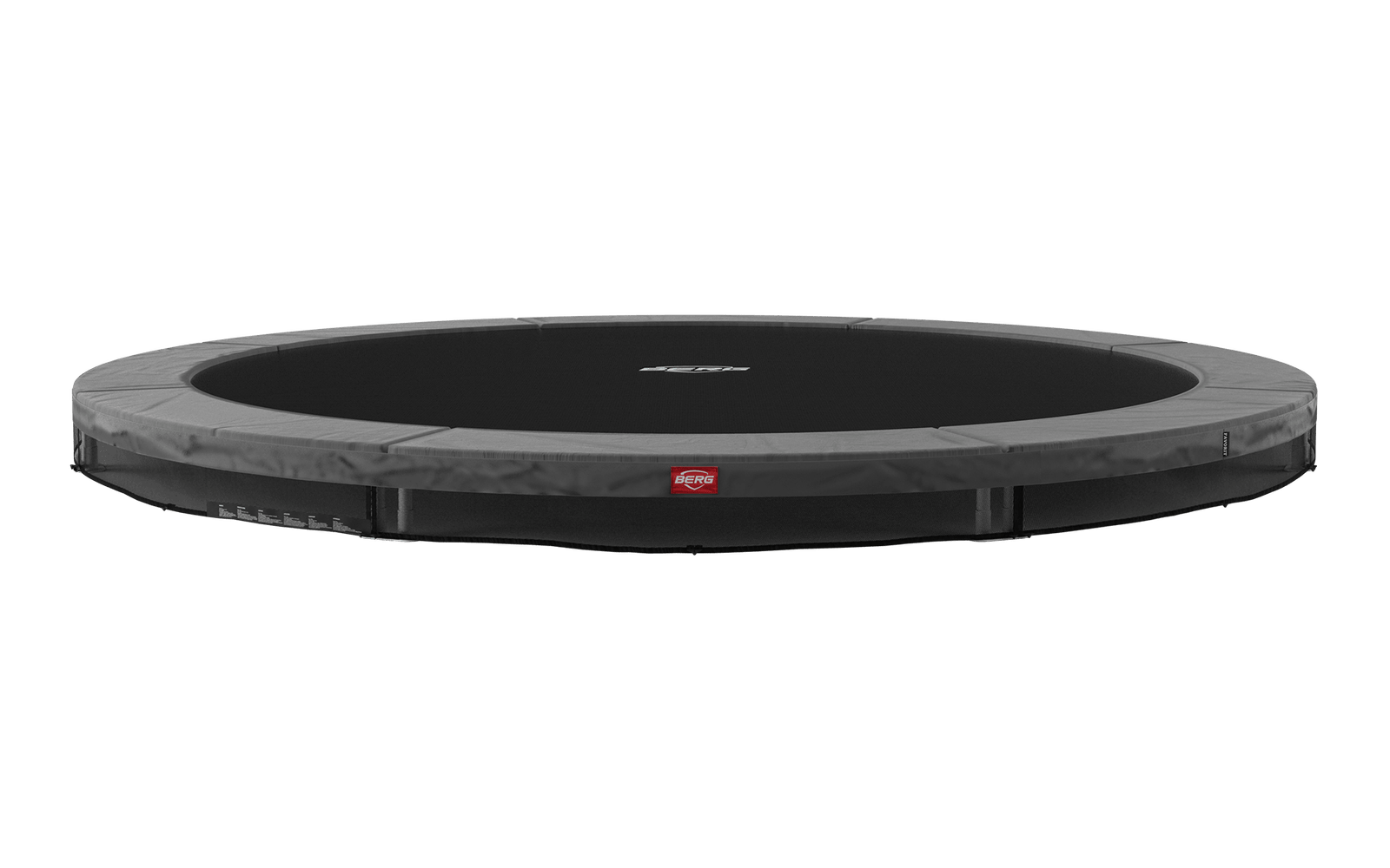 BERG SPORTS Favorit InGround 430 Harmaa - Trampoliini Pyöreä - 430 cm