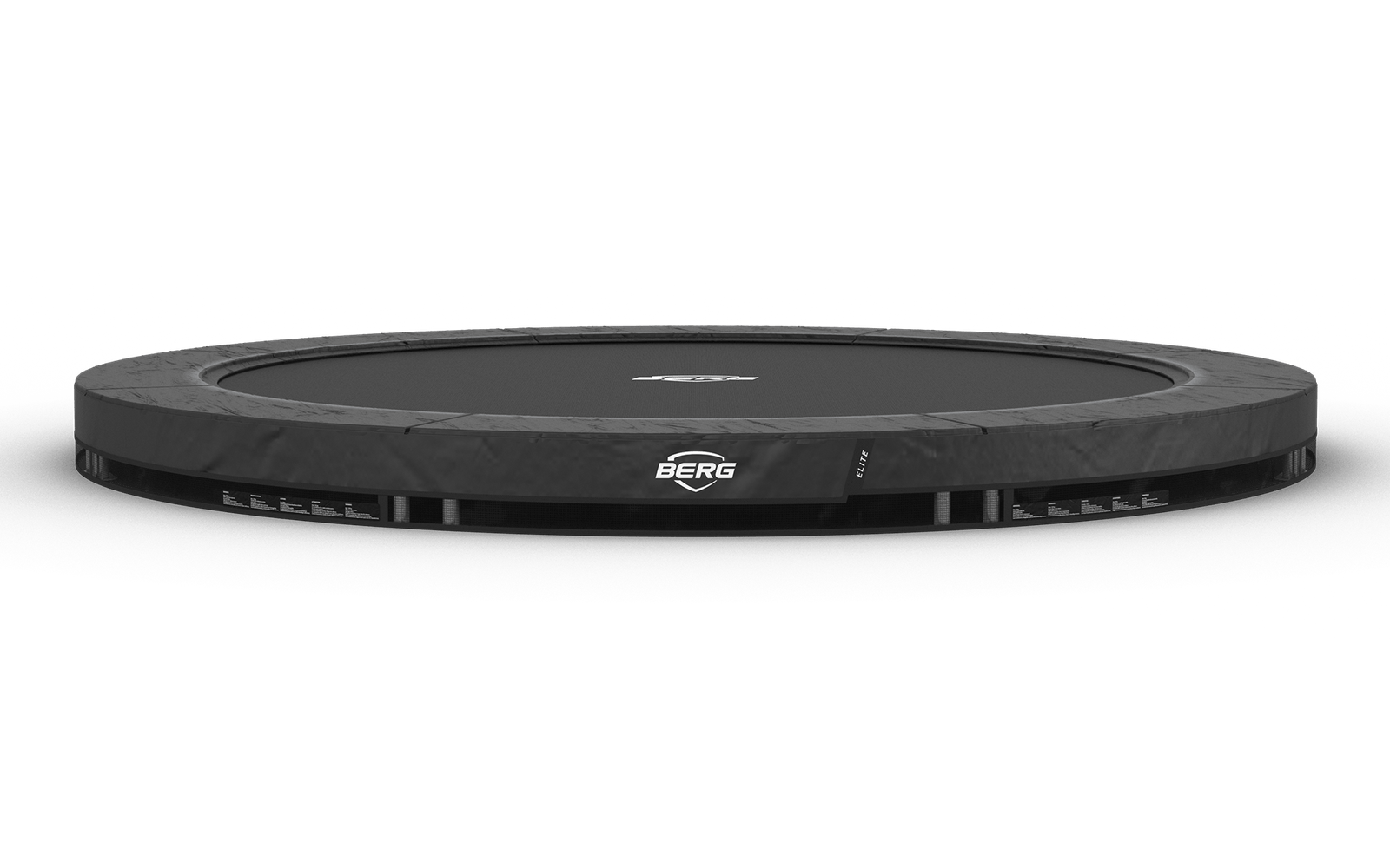 BERG SPORTS Elite InGround 380 Harmaa - Trampoliini Pyöreä - 380 cm