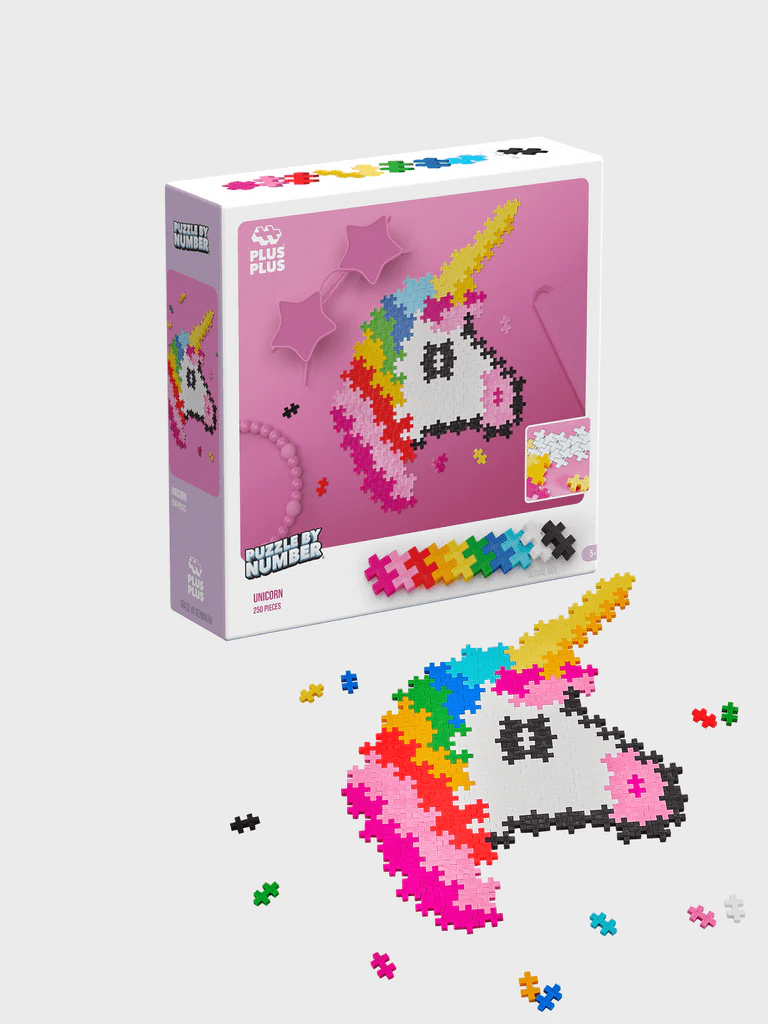 Puzzle By Number - Yksisarvinen 250 osaa