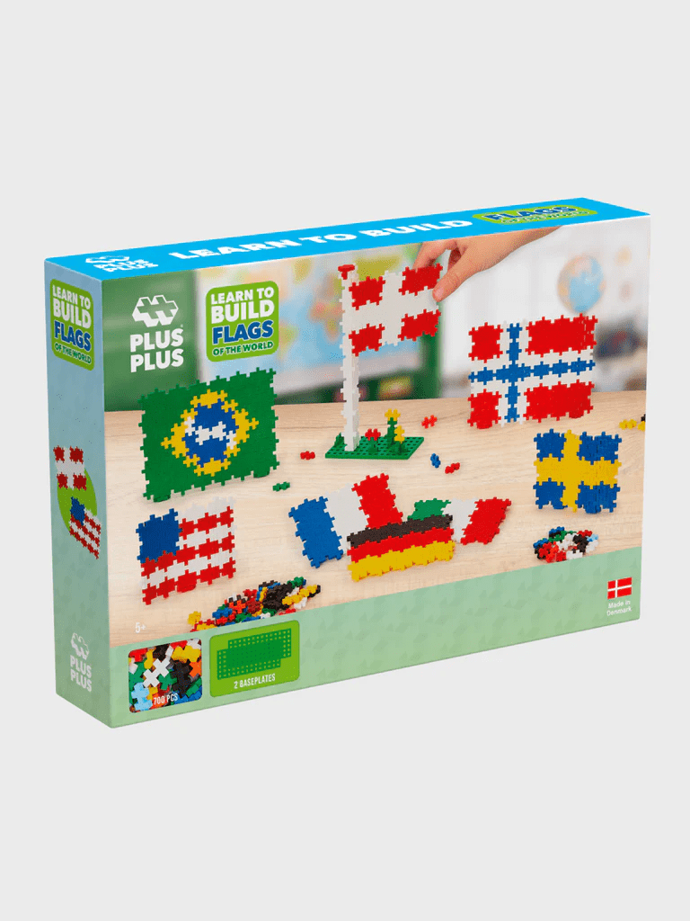 Plus-Plus Learn to Build Flags of the World 700 osaa