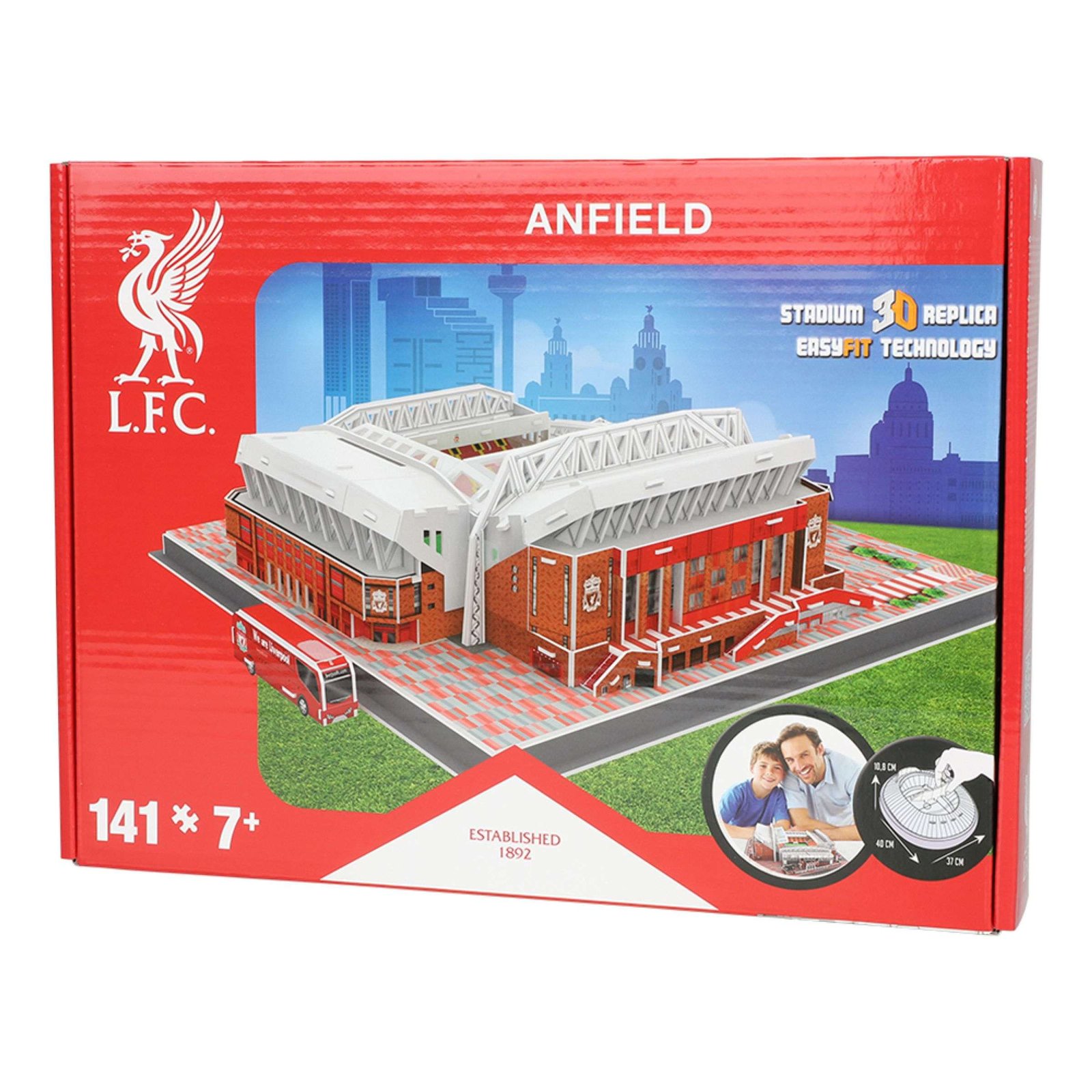3D-palapeli Liverpoolin Stadion
