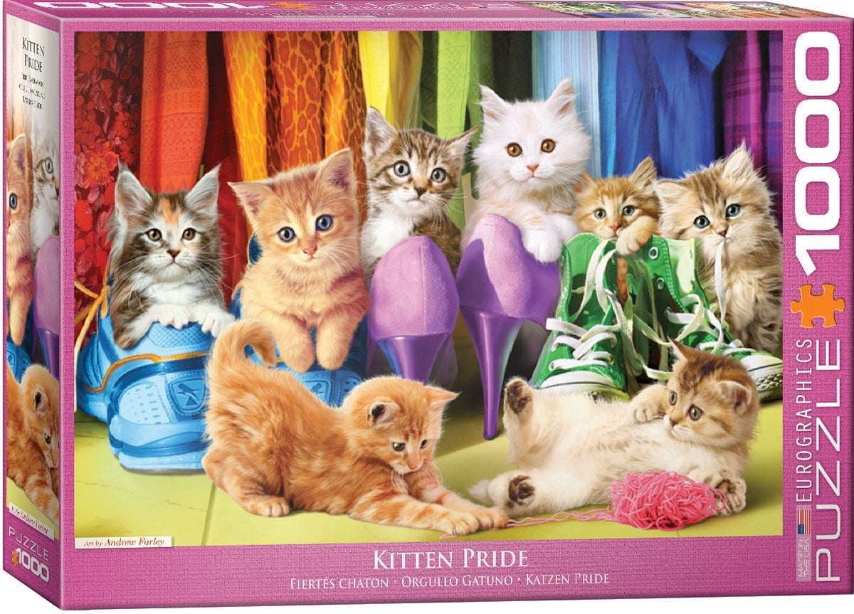 Eurographics 1000 Palan Palapeli Kitten Pride