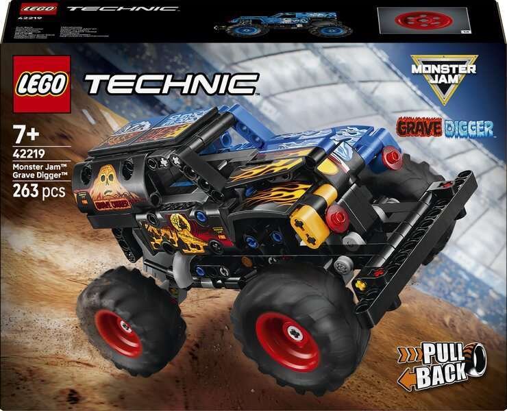LEGO® Technic Monster Jam™ Grave Digger™ "Tuli ja Jää" 42219