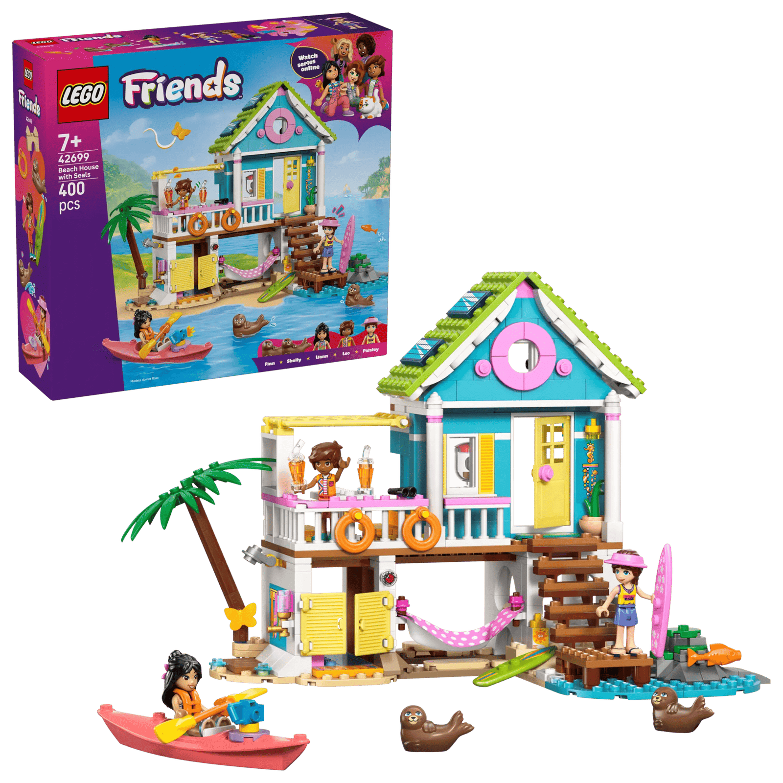 Lego Friends 42699 Rantahuvila ja Hylkeet