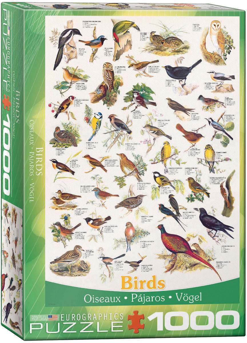 Eurographics 1000 Palan Palapeli Birds