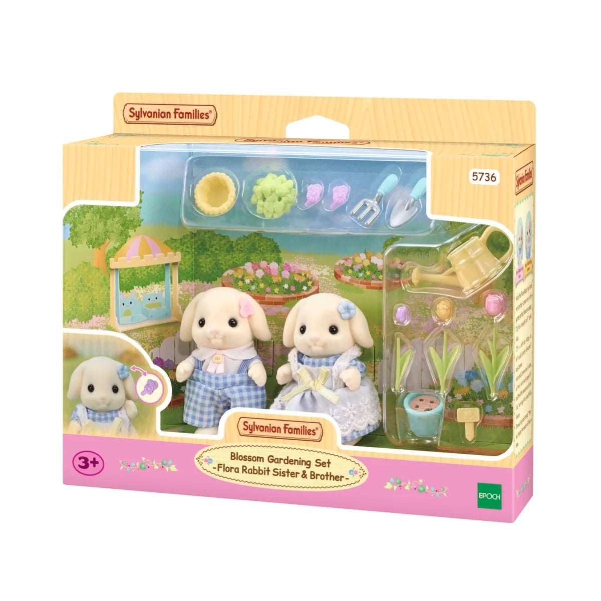 Sylvanian Families 5736 Puutarhasetti Hahmoilla