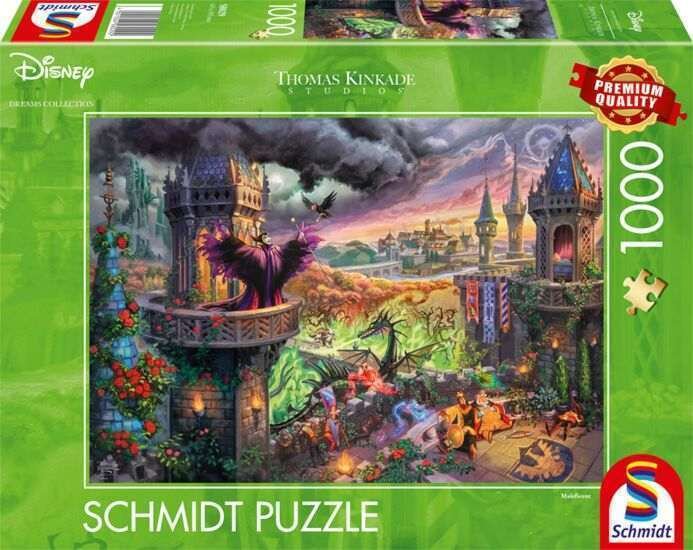 Schmidt Thomas Kinkade 1000 Palan Palapeli Disney Dreams Collection Maleficent