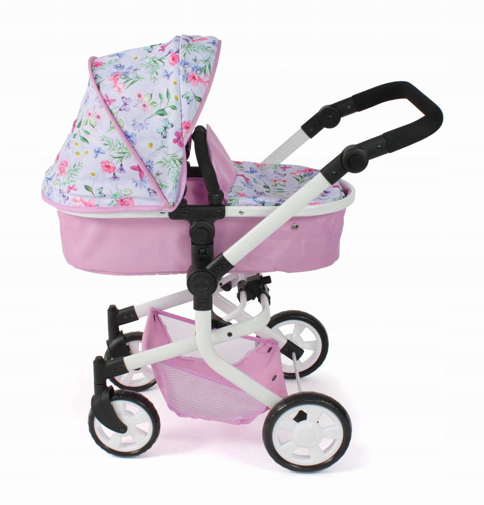 Bayer Chic Kombi Nukenvaunut Pinkki / Kukka