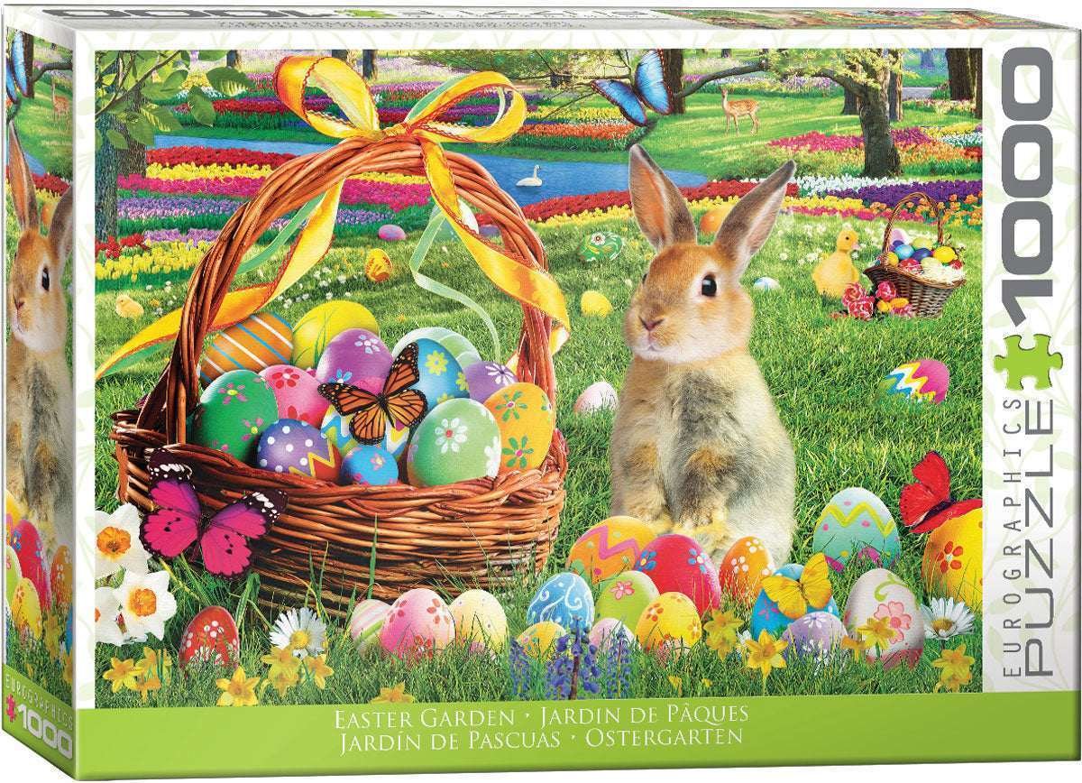Eurographics 1000 Palan Palapeli Easter Garden